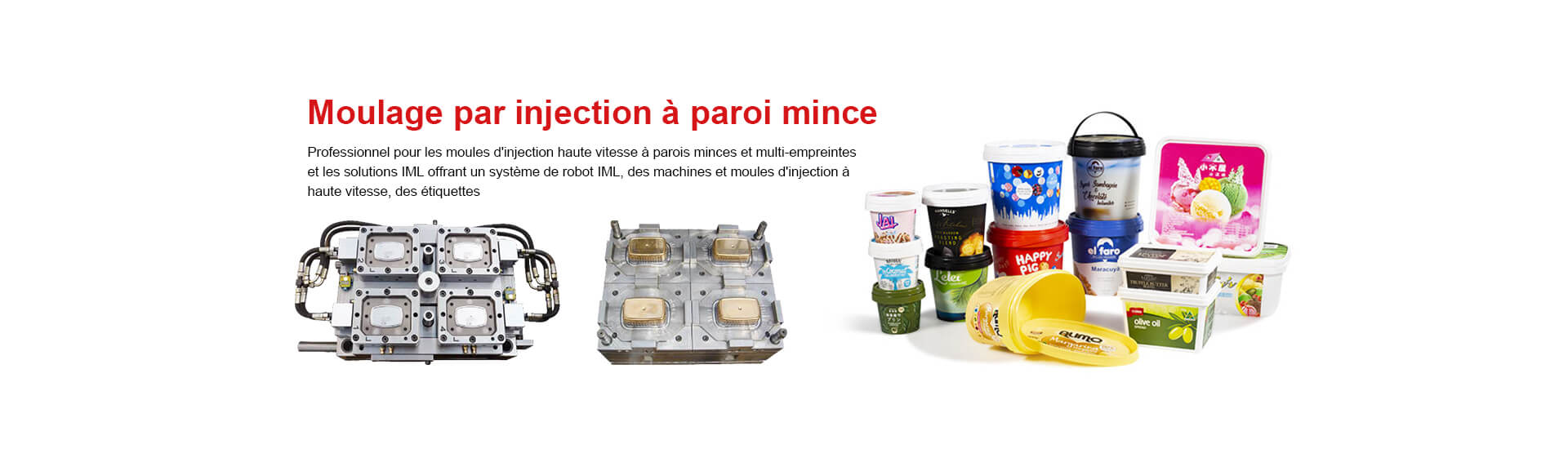 innovation de moule en plastique