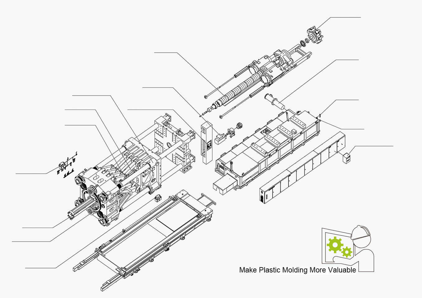 Moule de machines de jardin 11